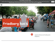Tablet Screenshot of friedberg-hats.de
